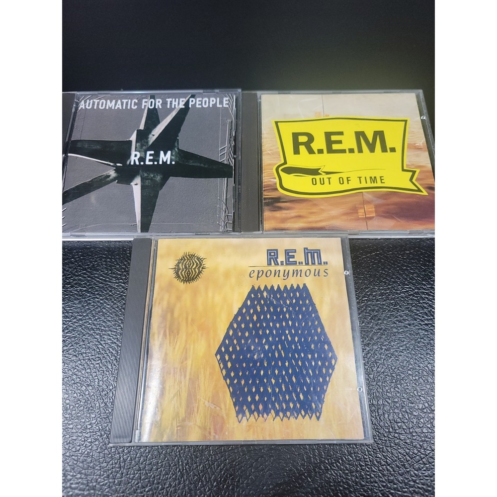 REM 3 Cd Lot: Out Of Time, Eponymous, Automatic For The People